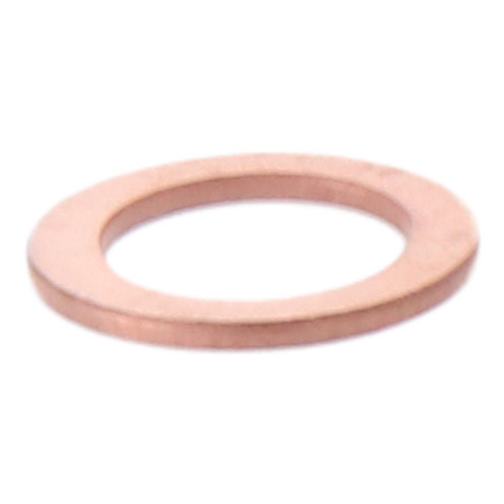 30Pcs M8 X 12mm X 1mm Copper Washers  Washers for Screw Bolt Nut Sealing Washers Flat Washers