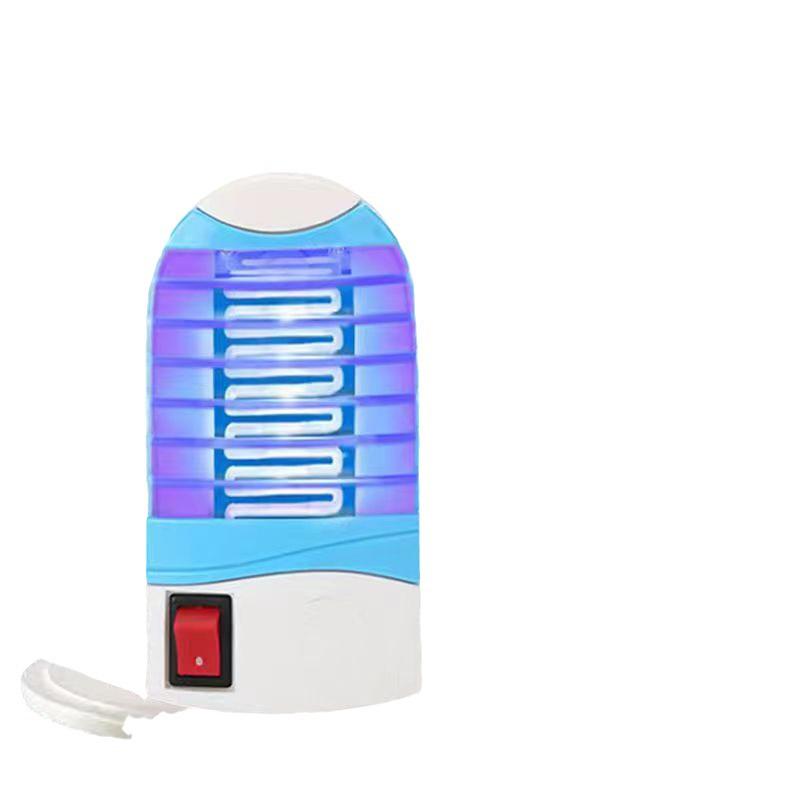 Elektryczna lampa owadobójcza na komary i muchy - kompaktowa wtykana do gniazdka do domu i akademika