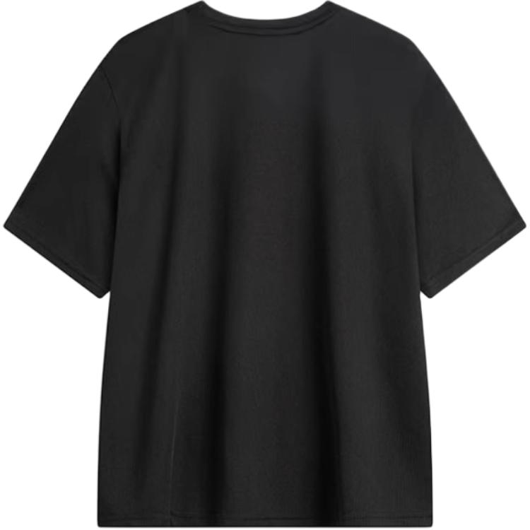 Puma Fashionable Versatile Knit Crew Neck Short Sleeve T-Shirt Unisex Tops Black 520759-51