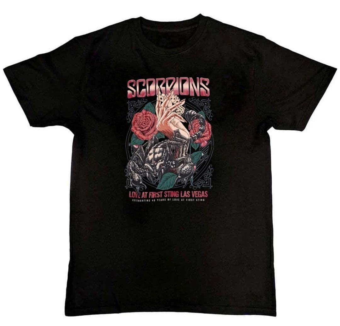 Las Vegas Residency SCORPIONS Band Graphic Mens T-Shirt M