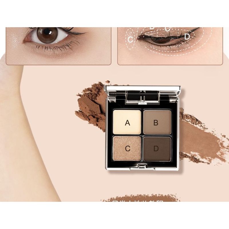 ORIGINAL ARTIST - City Monologue Quad Eyeshadow - 2 Types