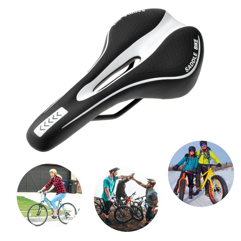 1pc Gel Bicycle Selle Selle Selle Hommes Femmes VTT Route Cycle Selle Hollow Soft Soft Cyclisme Siège Vélo Accessoires
