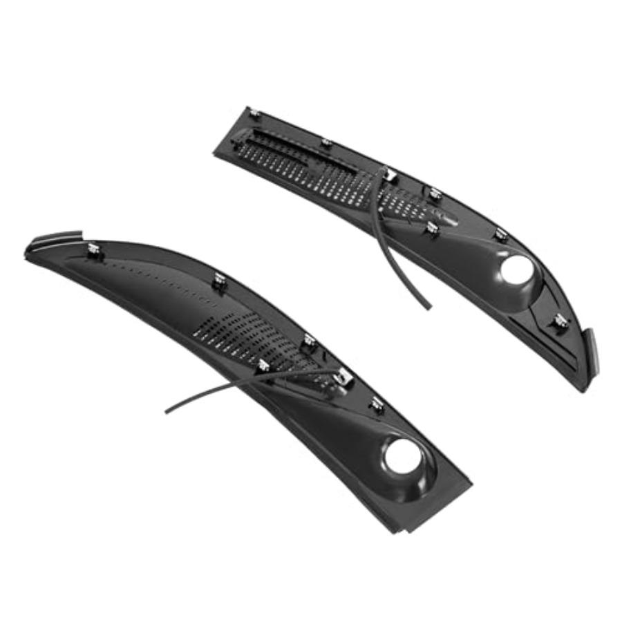 Windshield Wiper Cowl Grille Panels for 19952005 Ford Explorer and 19972001 Mercury Mountaineer Durable Replacement Fitment for