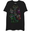 Camiseta Masculina de Manga Curta Nickelodeon Nick 90's Rewind-Chuckie, Reptar, Ren & Stimpy