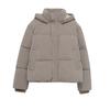 TAOPZA Womens Hooded Short Puffer Jacket Casual Cotton Winter Coat 2025