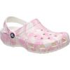 Crocs Classic Duke Print Comfortable Versatile Clogs Kids Footwear Pink 210007-6WY