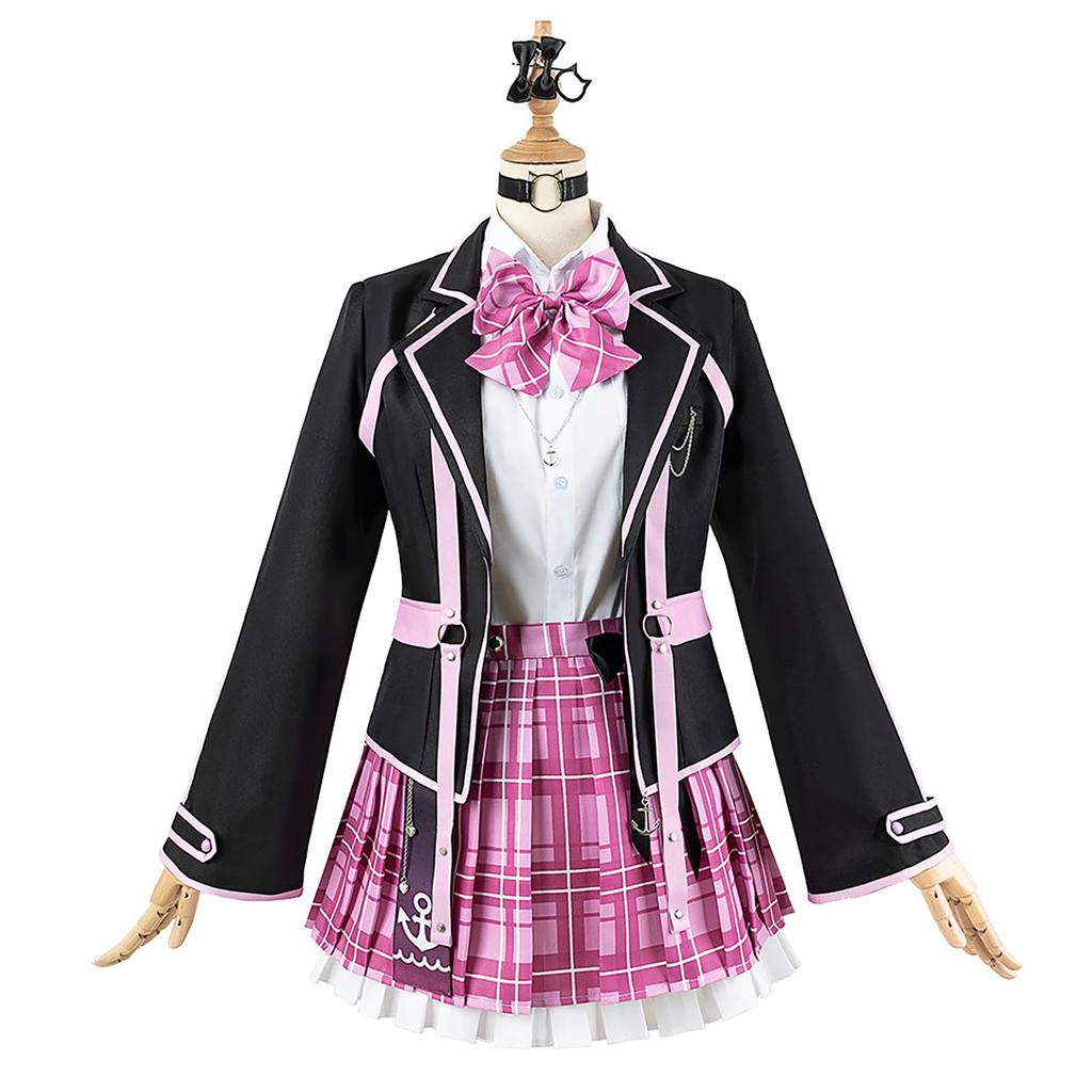 [Milky Time] Hololive Minato Aqua Cosplay Halloween VTuber New Costume Uniform (Jacket Version)