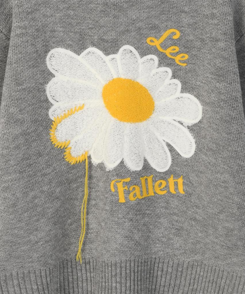 FALLETT [Fallett X Lee] Sunflower Knit Gray