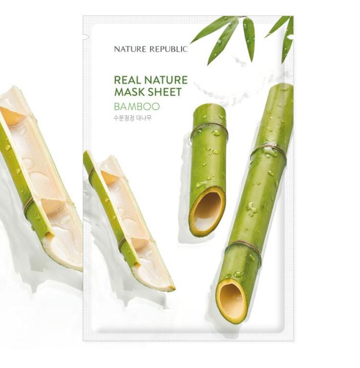 Nature Republic Feuille de masque Real Nature (10 feuilles)