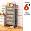 Bieying Multi-functional Kitchen Storage Cart