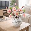 Real Touch Artificial Magnolia Flower Handmade Realistic Fake Silk Flower Decorative New Chinese Artificial Plant