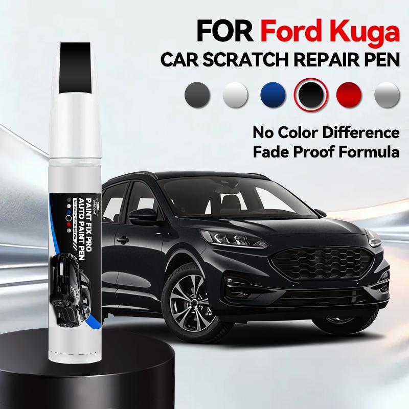 For Ford Kuga 1990-2026 Paint Repair Pen Touch Up Scratch Remover DIY Auto Accessories Black White Silver Gray Blue Red