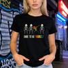 Dare To Be Yourself Shirt Cute LGBT Pride TShirt Gift Gothic Colored Skull Print Tshirt with Hiphop Style Women Clothes