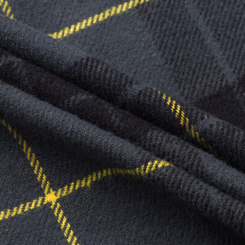 Vans Polo Comfortable Fashion Versatile Long Sleeve Shirt Men Shirts Black VN000J0GDGS