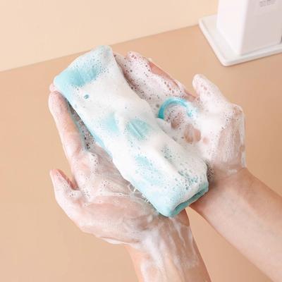 5Pcs Exfoliating Mesh Soap Pouches Bubble Foam Net Soap Bag Shower Soap Sack Pouch Soap Bag For Body Facial Cleaning Tool