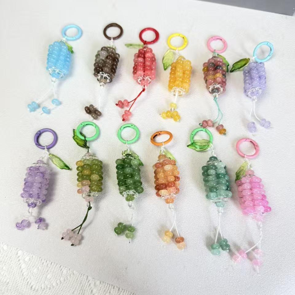 

Ancient Glazed Corn Pendant: Dream Star River Charm for Phone, Bag, or Car - Perfect Gift for Girls