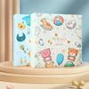 6-Zoll Baby Fotoalbum Beschreibbares Souveniralbum NEU Wachstumsrekord Fotosammlung Papierkern Tasche