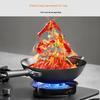 Joyoung 32cm Cast Iron Non-stick Wok with Standable Glass Lid