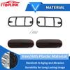 Exterior Rear Fog Lamp Protection Decoration Cover for Jeep Grand Commander 2006-2010 Car Accessories