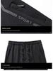 Men's Plus Size Loose Fit Two-Piece Tracksuit with Stand Collar for Autumn/Spring