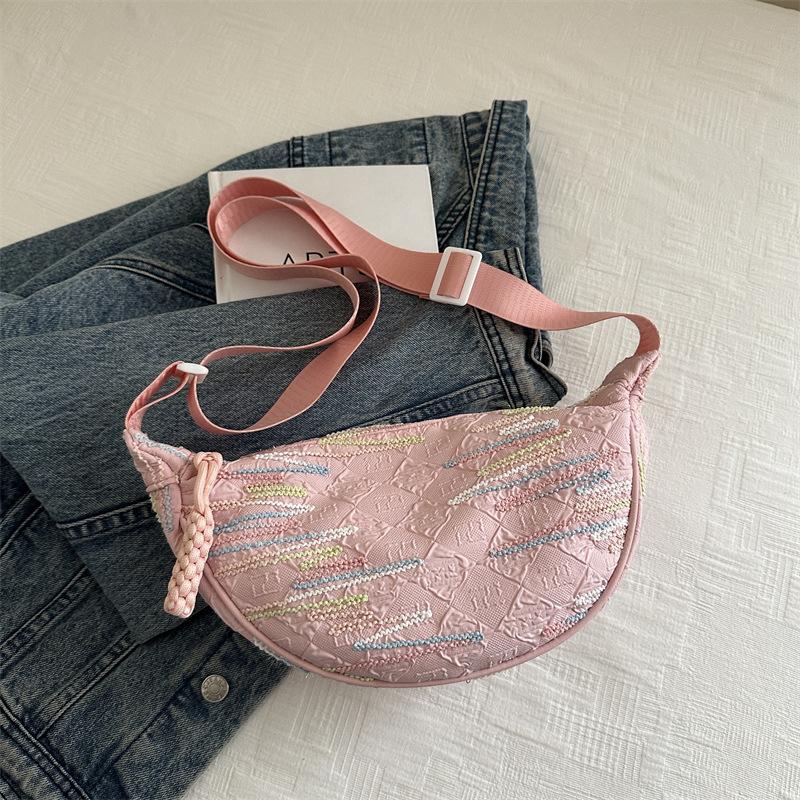 Crossbody Bag Women's New Fashionable Girl Small Bag Popular One-shoulder Dumpling Bag