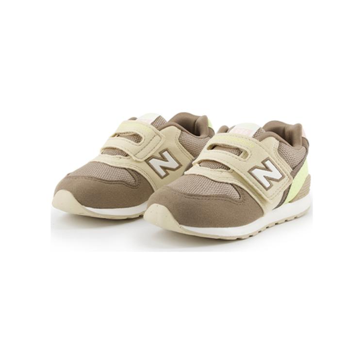 New Balance Abrasion Resistant Low top Toddler Shoes Ecru Infant And Toddler IZ996PA3