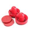Party Durable Red Felt Replacement Air Hockey Pusher Air Hockey Table Goalies Mallet Grip