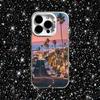 Travel Los Angeles California Phone Case For iPhone 16,15,14,13,12,11,Pro,XS,Max,Plus,Mini,SE White Candy Matte Shockproof Cover