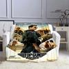 Classic Movie Top Gun Blanket Fashion Warm Blanket Flannel Blanket Bed Linings Home Travel Blanket Bed Linings Birthday Gift