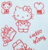 Kinugawa Company Sanrio Character Series Body Wash Towel Hello Kitty -