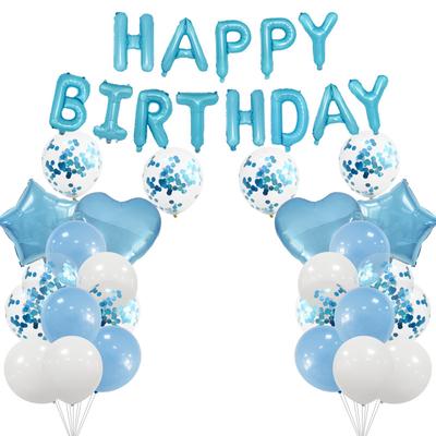 Birthday Party Balloons Happy Birthday Letter Foil Balloon Baby Shower Anniversary Event Party Decor Supplies