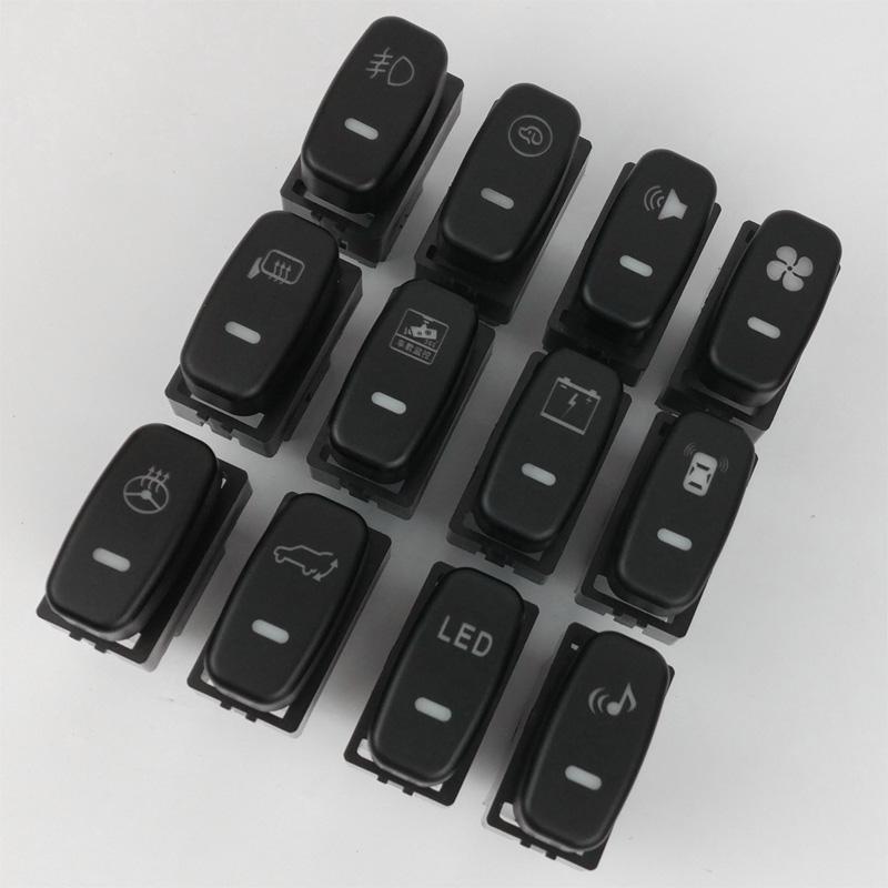 Battery Power Supply Electronic dog Trunk Tailgate Automatic headlight Switch Button For Mitsubishi Zinger LANCER FORTIS