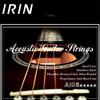 IRIN A108 Folk Guitar Metal String Folk Basic Replacement Guitar Strings for Acoustic Folk Practice Accessories Strings, 6-Piece Set, Strings, Guitar,