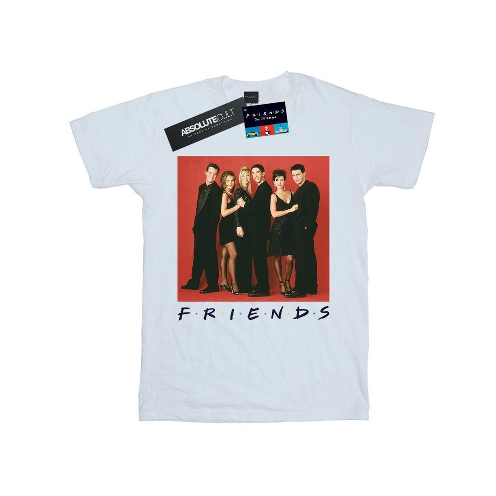 Friends Womens/Ladies Group Photo Formal Cotton Boyfriend T-Shirt