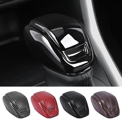 Car Gear Shift Knob Gear Shift Head Cover Trim Accessories For Toyota RAV4 2020 - 2025 Highlander Crown Kluger Venza Camry
