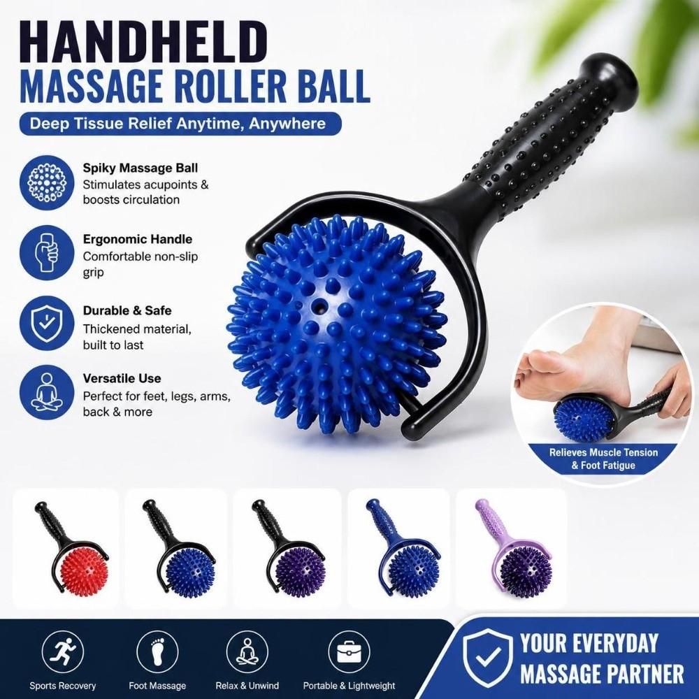 Handheld Yoga Massage Stick Roller Design Muscle Relief Stick Muscle Recovery