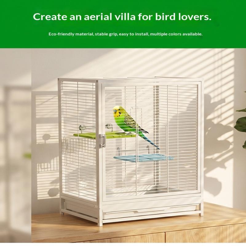 1Pcs Iimitation Rattan Weaving Parrot Perch Rest Wear Resistant Bite Resistant Jumping Platform Breathable Bird Resting Platform