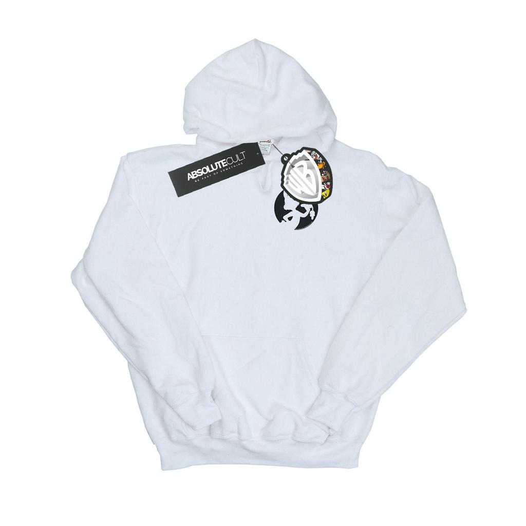 Looney Tunes Womens/Ladies Bugs Bunny Silhouette Breast Print Hoodie