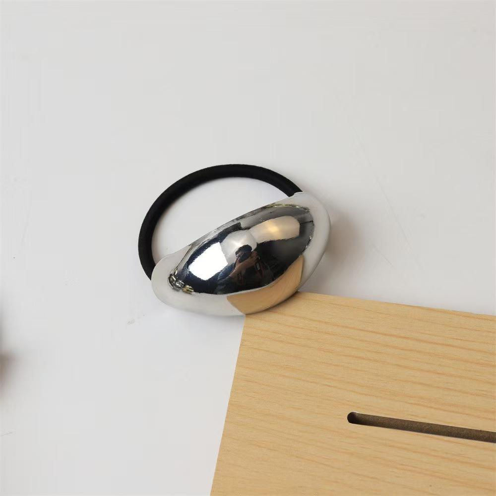Mode Punk Geometrische Metall Haarspangen Elastische Haargummis Haarseil Stirnbänder Für Damen Mädchen Haarschmuck Geschenke