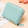 Unisex Genuine Leather Accordion Card Holder