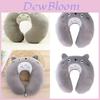 Cartoon Totoro U Shape Pillow For Office Rest Napping With Polyester Fiber Fill