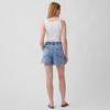Gap Women's 2026 Spring Cotton Lyocell Straight Denim Shorts