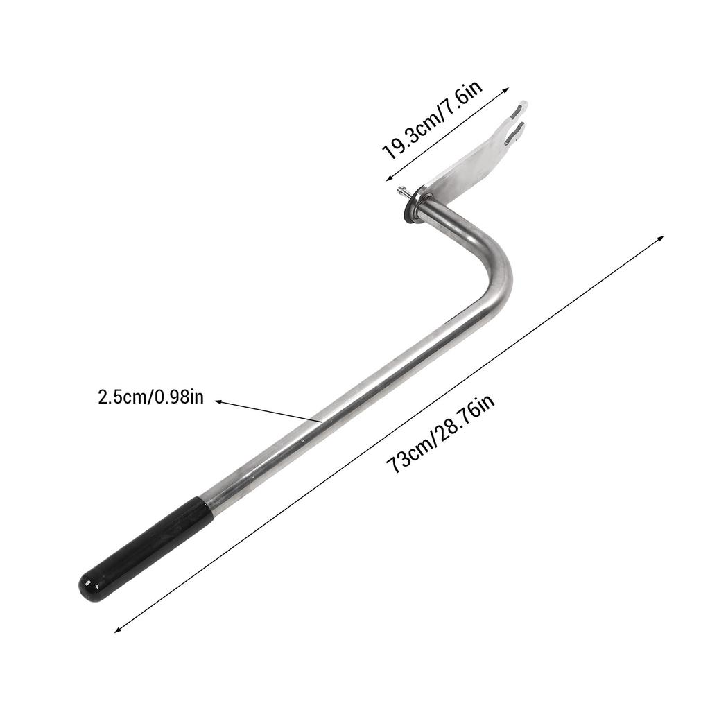 Car Door Adjuster Tool Wearproof Door Hinges Adjuster Alignment Bar Multifunctional  Fit for Most Cars Light Trucks