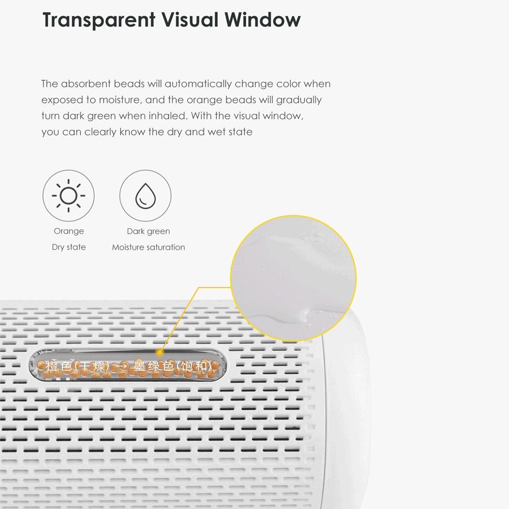 Electric Air Dehumidifier Air Dryer Home Moisture Absorber Recyclable for Home Wardrobe 20W