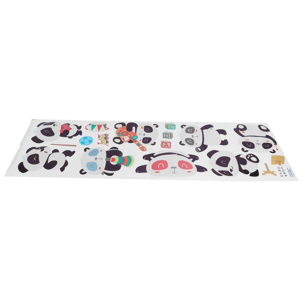 DIY Wall Sticker Cartoon Panda Animal Decals Living Room Bedroom Kindergarten Decoration