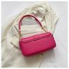 Minority women's diagonal cross hand-held single shoulder small square bag armpit bag