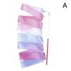 2M Dance Ribbons Rhythmic Girl Art Gymnastics Ballet Streamer Twirling Rod Rainbow Stick Sports Training Ribbon Dancer Wands