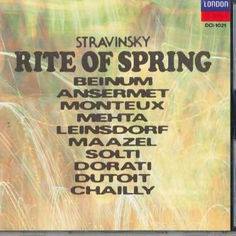

CD - Stravinsky The Rite Of Spring, Ball DCI1021 LONDON Japan Classical Used