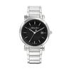 City Metal Stainless Steel Black Dial Quartz HB611251MAN Men's Watch