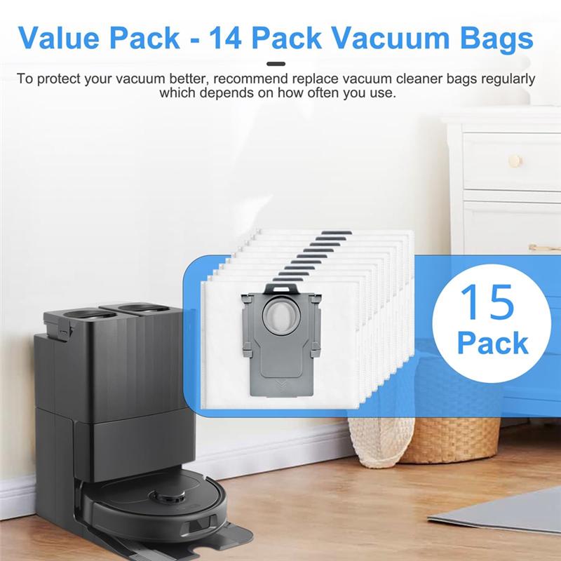 ABJI-Suitable For Roborock S8 Maxv Ultra Sweeper Robot Accessories Sweeper Robot Vacuum Cleaner